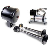 Kleinn Dual Black Horn Kit w/ 120 PSI Air Compressor / 0.5 gal Air Tank thumbnail 2