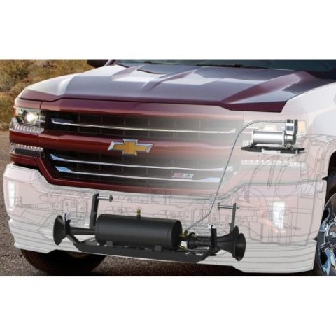 Kleinn 07-13 Chevrolet Silverado/ Sierra Onboard Air System w/ Model 730 Horns thumbnail 4