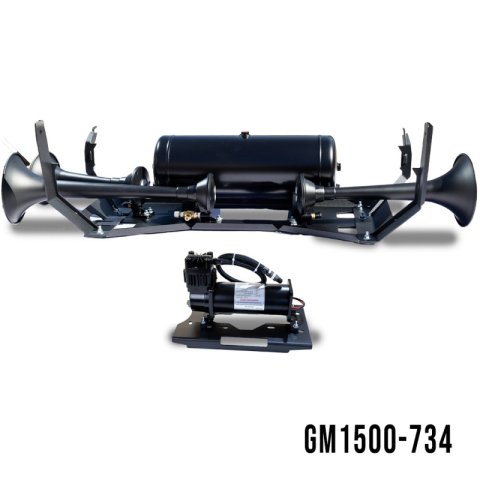 Kleinn 07-13 Chevrolet Silverado/ Sierra Onboard Air System w/ Model 730 Horns thumbnail 6