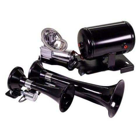 Kleinn 07-18 Chevrolet Silverado Avalanche Onboard Air System w/220 Horns thumbnail 1