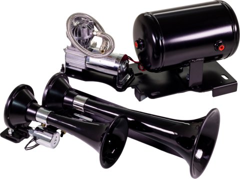 Kleinn 07-18 Chevrolet Silverado Avalanche Onboard Air System w/220 Horns thumbnail 3