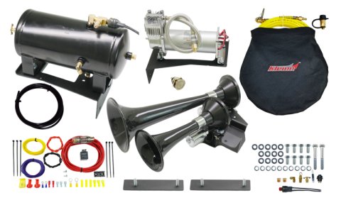 Kleinn 19-21 Chevrolet Silverado/ Sierra Onboard Air System w/ Model 220 Horns thumbnail 1