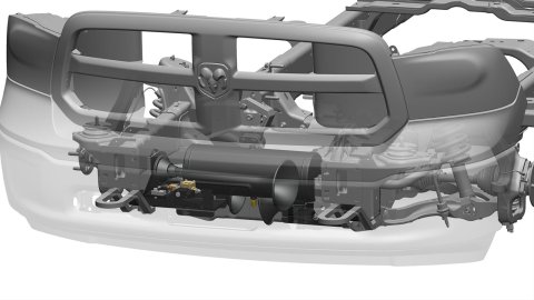 Kleinn 09-18 Dodge Ram 1500 Onboard Air System w/ Model 230 Horns thumbnail 2
