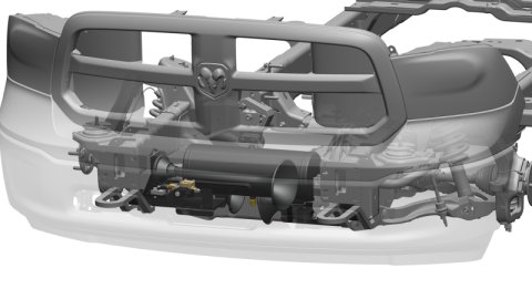 Kleinn 09-18 Dodge Ram 1500 Onboard Air System w/ Model 230 Horns thumbnail 7