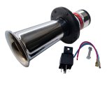 Kleinn 12 Volt Ahoogha Horn - Chrome-Plated Zinc Alloy thumbnail 2