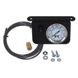 Kleinn Illuminated Single Needle 160 PSI Dash Panel Gauge w/ On/Off Switch thumbnail 2