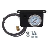 Kleinn Illuminated Single Needle 160 PSI Dash Panel Gauge w/ On/Off Switch thumbnail 4