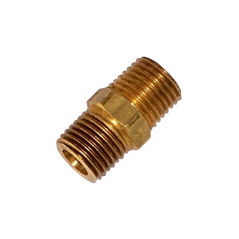 Kleinn Hex Male Nipple Adapter - 1/4In M NPT to 1/4In M NPT thumbnail 2