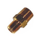 Kleinn Hex Male Nipple Adapter - 3/8In M NPT to 1/4In M NPT thumbnail 2