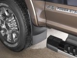 WeatherTech 2017+ Ford F250/350/450/550(Fits W/OEM Fender Flares/Lip ONLY) No Drill Mudflaps FRONT thumbnail 2