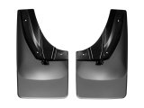 WeatherTech 14+ Dodge Ram 2500 / 3500 No Drill Mudflaps - Black thumbnail 4