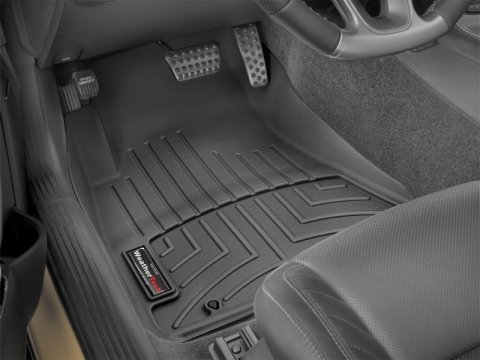 WeatherTech 2015+ Dodge Challenger Front FloorLiner - Black (Does not fit GT model) thumbnail 4