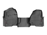 WeatherTech 17+ Ford F-250/F-350/F-450 Front FloorLiner - Black (w/ 1st Row Bench Seats) thumbnail 1