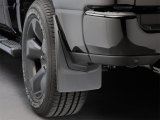WeatherTech 19+ Dodge Ram w/o Factory Flares Rear No Drill Mudflaps - Black thumbnail 2