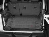 WeatherTech 2018+ Jeep Wrangler Unlimited JL No w/o Subwoofer Cargo Liners - Black thumbnail 4