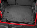 WeatherTech 2018+ Jeep Wrangler Unlimited JL w/Subwoofer Cargo Liners - Black thumbnail 4