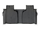 WeatherTech 19-23 Chevrolet Silverado 1500 Crew Cab (1st Row Bucket Seats) Rear FloorLiner - Black thumbnail 1