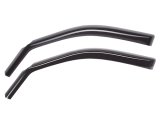 WeatherTech 2019+ Chevrolet Silverado 1500 Crew Cab Front Side Window Deflectors - Dark Smoke thumbnail 2