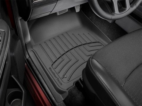 WeatherTech 12-18 Dodge Ram 1500 Crew Cab / Extended Cab Front FloorLiner HP - Black thumbnail 4