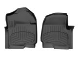 WeatherTech 2017+ Ford F-250/F-350/F-450/F-550 SuperCab/SuperCrew Front FloorLiner HP - Black thumbnail 1