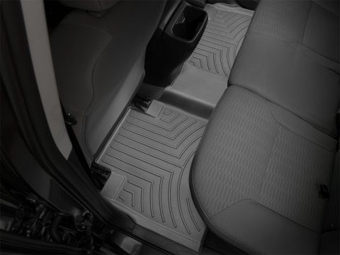 WeatherTech 16-23 Toyota Tacoma Double Cab Rear FloorLiner - Black thumbnail 5