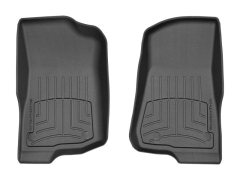 WeatherTech 2020+ Jeep Gladiator Front FloorLiner HP - Black thumbnail 1