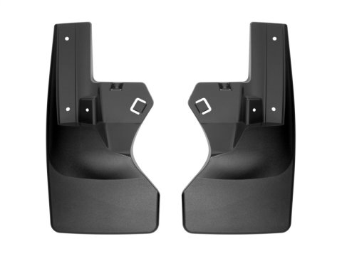 WeatherTech 2020+ Jeep Gladiator Overland/Sport No Drill Mudflaps - Black thumbnail 1