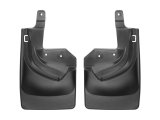 WeatherTech 18+ Jeep Wrangler Rubicon Rear No Drill Mudflaps - Black thumbnail 1