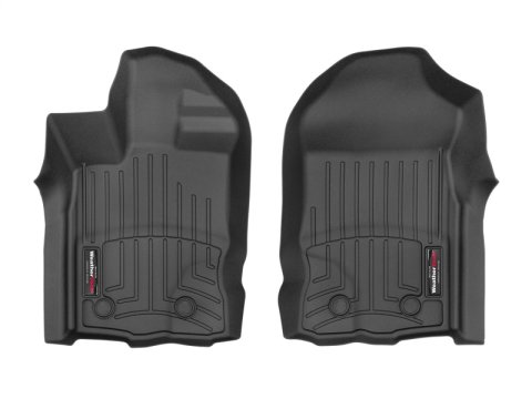 WeatherTech 2020+ Ford Ranger (SuperCrew/Crew Cab) Front FloorLiner - Black thumbnail 1