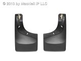 WeatherTech 04-12 Ford F150 Reg/Sup/CrewCab No Drill Mudflaps - Black thumbnail 2
