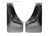WeatherTech 07-13 Chevrolet Silverado No Drill Mudflaps - Black thumbnail 2