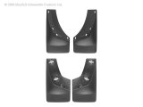 WeatherTech 07 Chevrolet Silverado No Drill Mudflaps - Black thumbnail 4
