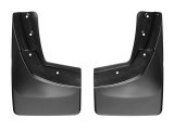 WeatherTech 14+ Chevrolet Silverado No Drill Mudflaps - Black thumbnail 2