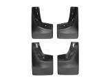 WeatherTech 14+ Chevrolet Silverado No Drill Mudflaps - Black thumbnail 4