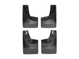 WeatherTech 14+ Chevrolet Silverado No Drill Mudflaps - Black thumbnail 5