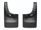 WeatherTech 14+ GMC Sierra/Sierra Denali No Drill Mudflaps - Black thumbnail 1