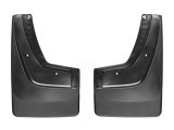 WeatherTech 14+ GMC Sierra/Sierra Denali No Drill Mudflaps - Black thumbnail 2