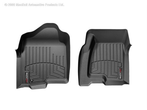 WeatherTech 99-00 Chevrolet Silverado Crew Cab Front FloorLiner - Black thumbnail 3