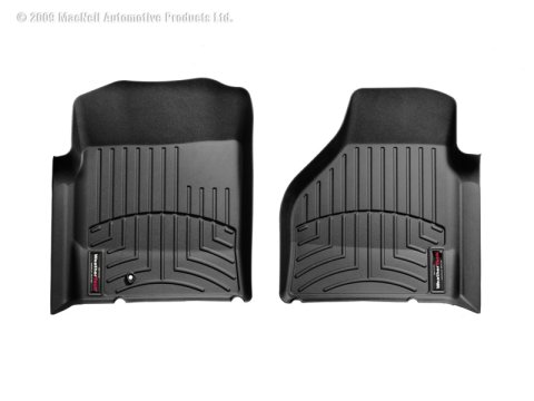 WeatherTech 02-06 Dodge Ram 1500 Pickup QuadCab Front FloorLiner - Black thumbnail 2