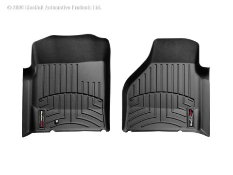WeatherTech 02-06 Dodge Ram 1500 Pickup QuadCab Front FloorLiner - Black thumbnail 3