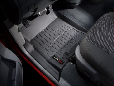 WeatherTech 02-06 Dodge Ram 1500 Pickup QuadCab Front FloorLiner - Black thumbnail 5