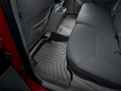 WeatherTech 05-13 Toyota Tacoma Double Cab Rear FloorLiner - Black thumbnail 5