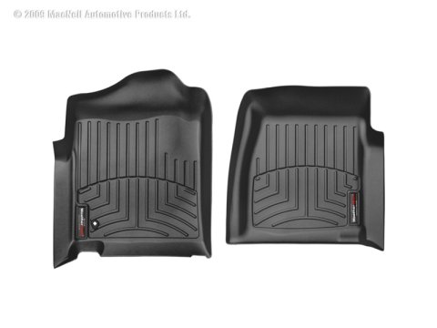 WeatherTech 99-07 Chevrolet Silverado Standard Cab Classic Front FloorLiner - Black thumbnail 3