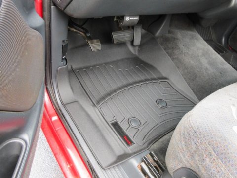 WeatherTech 99-07 Chevrolet Silverado Standard Cab Classic Front FloorLiner - Black thumbnail 5