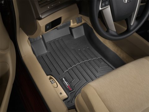 WeatherTech 08-12 Honda Accord Front FloorLiner - Black thumbnail 4
