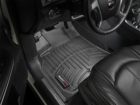 WeatherTech 08+ GMC Acadia Front FloorLiner - Black thumbnail 3