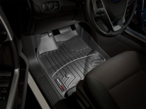 WeatherTech 11-13 Ford Edge Front FloorLiner - Black thumbnail 4