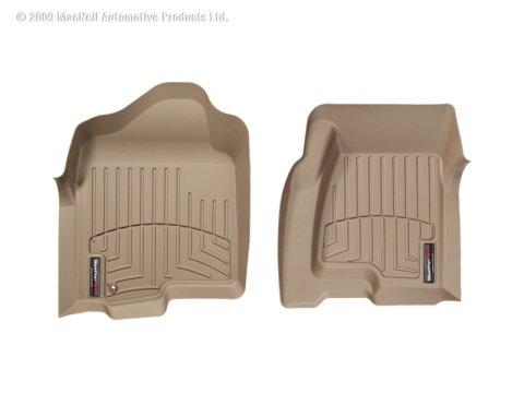WeatherTech 99-00 Chevrolet Silverado Crew Cab Front FloorLiner - Tan thumbnail 3