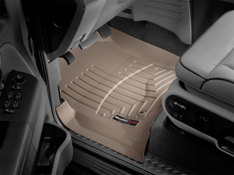 WeatherTech 04-08 Ford F150 Regular Cab Front FloorLiner - Tan thumbnail 5