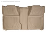 WeatherTech 07-13 Chevrolet Silverado Crew Cab Rear FloorLiner - Tan thumbnail 3